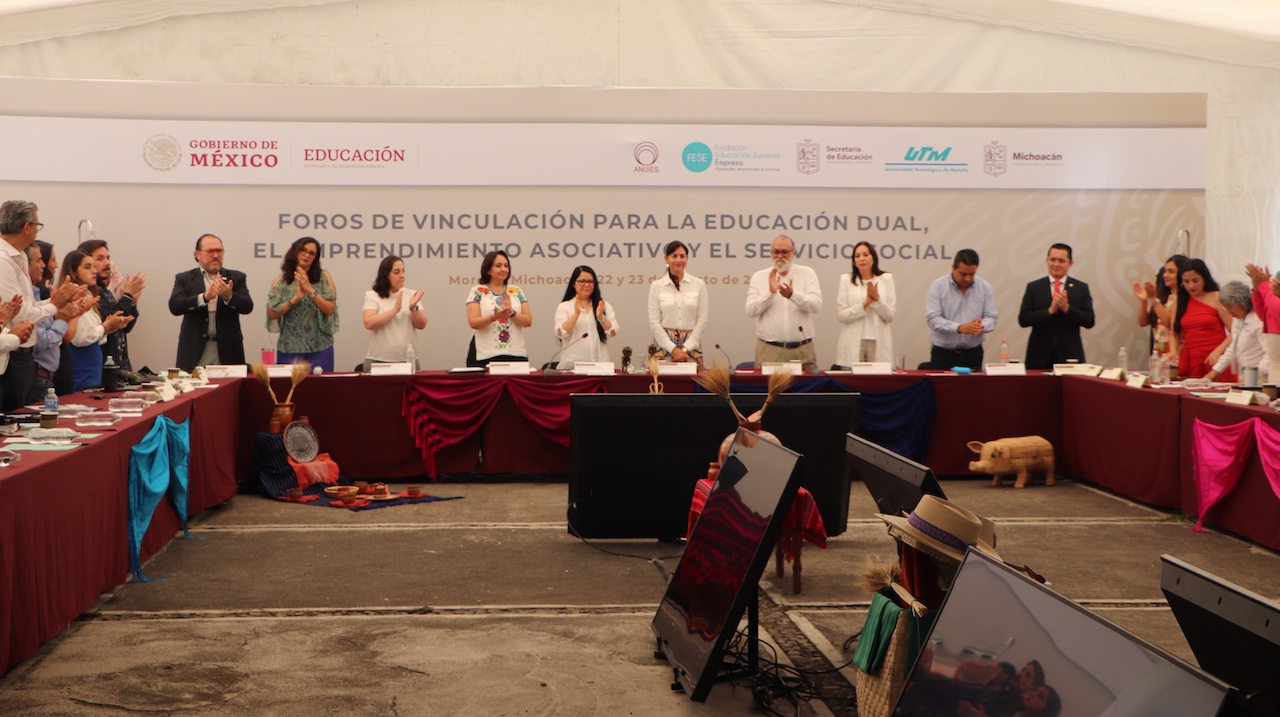 Desde Michoacán, estados de Centro Occidente abordan la educación dual