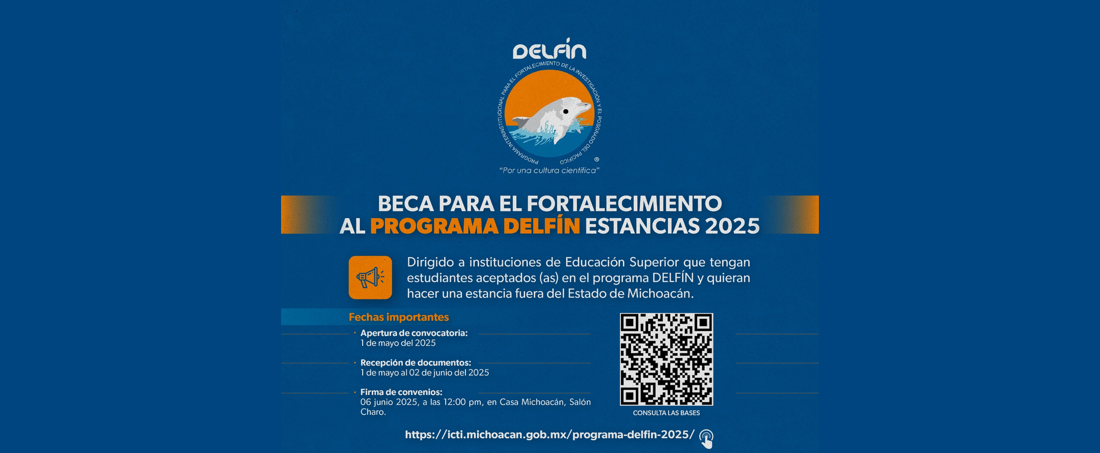 Beca para el fortalecimiento al programa delfín